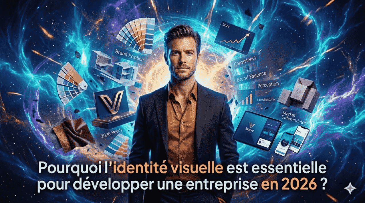 Pourquoi l’identité visuelle est essentielle pour développer une entreprise en 2026